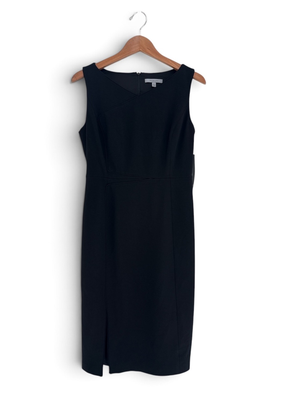 NWT Classiques Entier Black Sleeveless Sheath Dress
